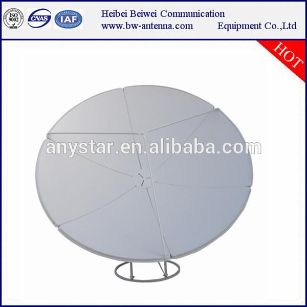 Ground-mounted C-band Satellite Dish 6-panel 180cm